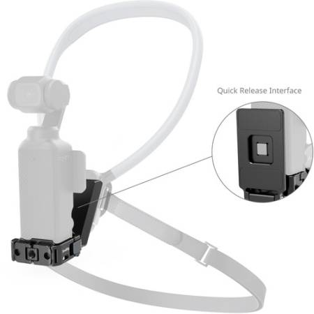 SmallRig 5581 - regulowany wspornik, magnetyczne mocowanie z interfejsem szybkozłączki do DJI Osmo Pocket 3